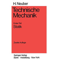 Technische Mechanik: Methodische Einf?hrung [Paperback]