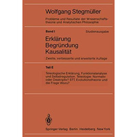 Teleologische Erkl?rung, Funktionalanalyse und Selbstregulation. Teleologie: Nor [Paperback]