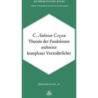 Theorie der Funktionen mehrerer komplexer Ver?nderlicher [Paperback]