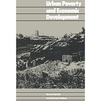 Urban Poverty and Economic Development: A Case Study of Costa Rica [Paperback]