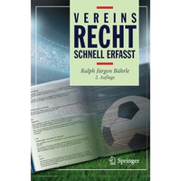 Vereinsrecht - Schnell erfasst [Paperback]