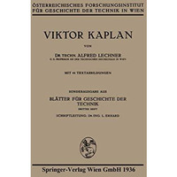 Viktor Kaplan [Paperback]