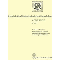 Vom Ausgang der Kom?die Exemplarische Lustspielschl?sse in der europ?ischen Lite [Paperback]