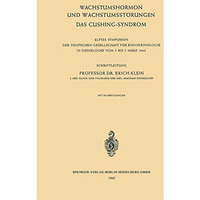 Wachstumshormon und Wachstumsst?rungen Das Cushing-Syndrom [Paperback]