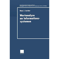 Wertanalyse an Informationssystemen [Paperback]