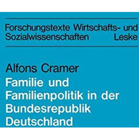 Zur Lage der Familie und der Familienpolitik in der Bundesrepublik Deutschland [Paperback]