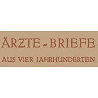 ?rzte  Briefe aus Vier Jahrhunderten [Paperback]