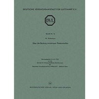 ?ber die Beulung anisotroper Plattenstreifen [Paperback]