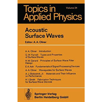 Acoustic Surface Waves [Paperback]