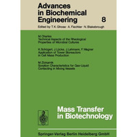 Advances in Biochemical Engineering [Paperback]