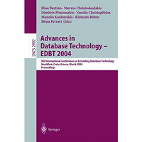 Advances in Database Technology - EDBT 2004: 9th International Conference on Ext [Paperback]