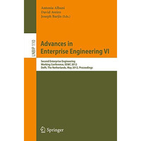 Advances in Enterprise Engineering VI: Second Enterprise Engineering Working Con [Paperback]