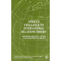 Africa's Challenge to International Relations Theory [Hardcover]