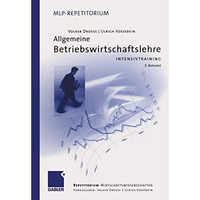 Allgemeine Betriebswirtschaftslehre: Intensivtraining [Paperback]