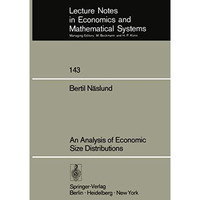 An Analysis of Economic Size Distributions [Paperback]