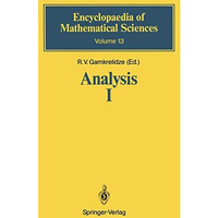 Analysis I: Integral Representations and Asymptotic Methods [Paperback]