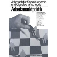 Arbeitsmarktpolitik [Paperback]