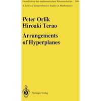 Arrangements of Hyperplanes [Paperback]