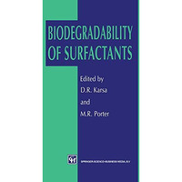 Biodegradability of Surfactants [Paperback]