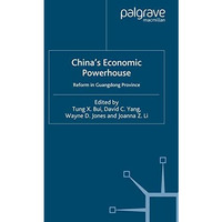 China's Economic Powerhouse: Economic Reform in Guangdong Province [Paperback]