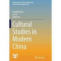 Cultural Studies in Modern China [Paperback]