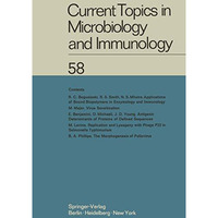 Current Topics in Microbiology and Immunology: Ergebnisse der Mikrobiologie und  [Paperback]