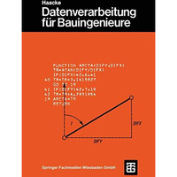 Datenverarbeitung f?r Bauingenieure [Paperback]