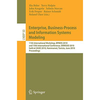 Enterprise, Business-Process and Information Systems Modeling: 11th Internationa [Paperback]