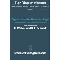 Experimentelle Rheumatologie: Experimentelle Arthritis  Neosynovialmembran [Paperback]