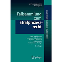 Fallsammlung zum Strafprozessrecht [Paperback]