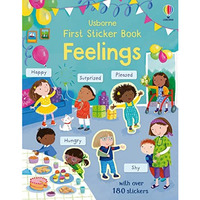 First Sticker Book Feelings [Paperback]