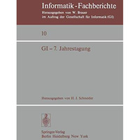 GI  7. Jahrestagung: N?rnberg, 26. 28. September 1977 [Paperback]