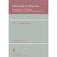 GI  9. Jahrestagung: Bonn, 1.5. Oktober 1979 [Paperback]