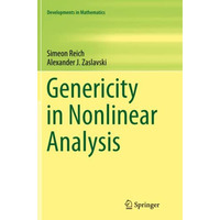 Genericity in Nonlinear Analysis [Paperback]