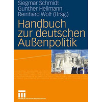 Handbuch zur deutschen Au?enpolitik [Paperback]