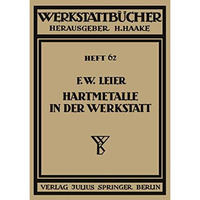 Hartmetalle in der Werkstatt: Heft 62 [Paperback]