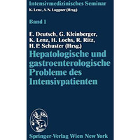 Hepatologische und gastroenterologische Probleme des Intensivpatienten [Paperback]