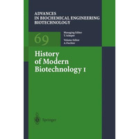 History of Modern Biotechnology I [Paperback]