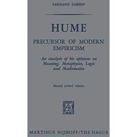 Hume: Precursor of Modern Empiricism [Paperback]