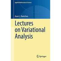 Lectures on Variational Analysis [Hardcover]