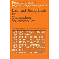 Lehr- und ?bungsbuch f?r Commodore-Volkscomputer [Paperback]