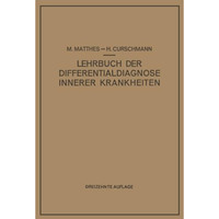 Lehrbuch der Differentialdiagnose Innerer Krankheiten [Paperback]