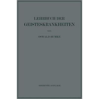 Lehrbuch der Geisteskrankheiten [Paperback]