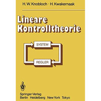 Lineare Kontrolltheorie [Paperback]