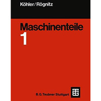 Maschinenteile: Teil1 [Paperback]