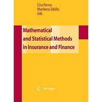 Mathematical and Statistical Methods for Insurance and Finance [Paperback]