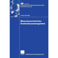 Menschenorientiertes Krankenhausmanagement [Paperback]