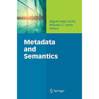 Metadata and Semantics [Hardcover]