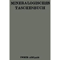 Mineralogisches Taschenbuch der Wiener Mineralogischen Gesellschaft [Paperback]