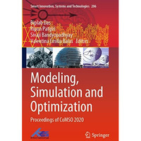 Modeling, Simulation and Optimization: Proceedings of CoMSO 2020 [Paperback]